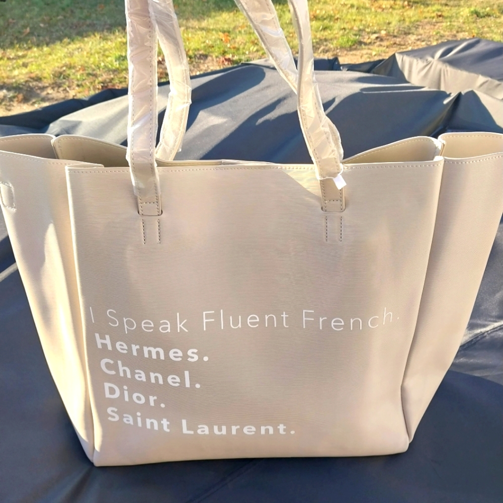 LATC NEVERENDING VEGAN LEATHER TOTE